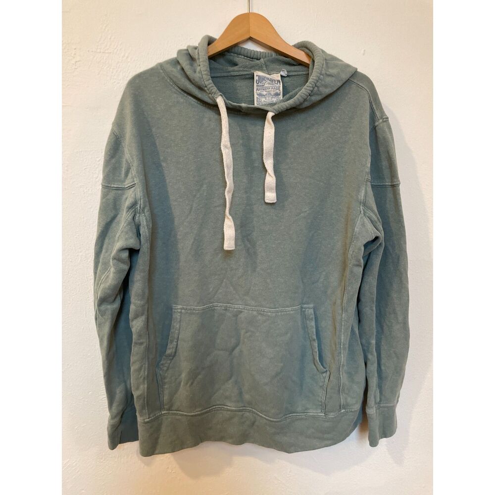 Jungmaven Maui Hoodie Clay Green Unisex Medium - EUC - Discontinued Style